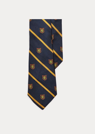 Men's Polo Ralph Lauren Striped Silk Club Ties | 506419XOG